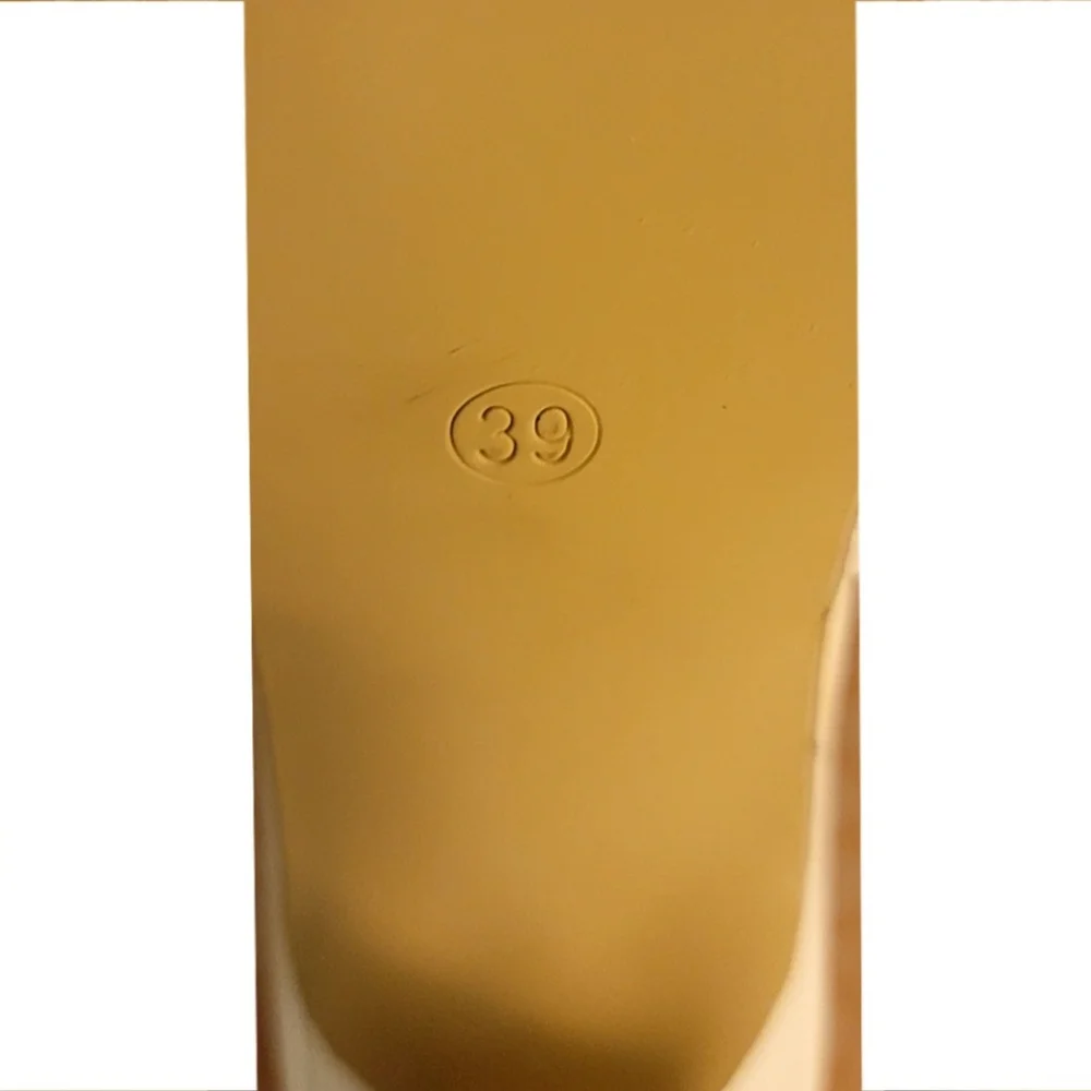 Shein Quilted Mule Heels White size 8.5 - Picture 7 of 7